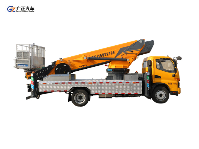 45米高空作业车江淮底盘