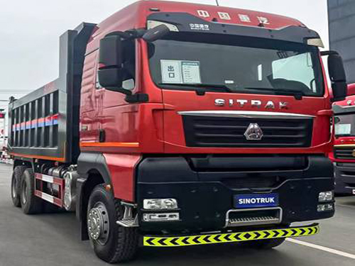 汕德卡G7基础款自卸车6*4